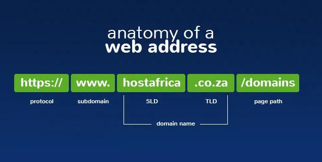 anatomy of a web address