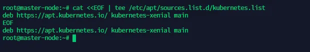 command output
