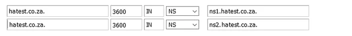nameserver setup