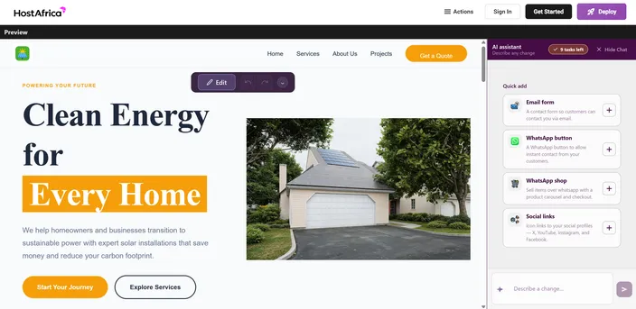 new hbuild website
